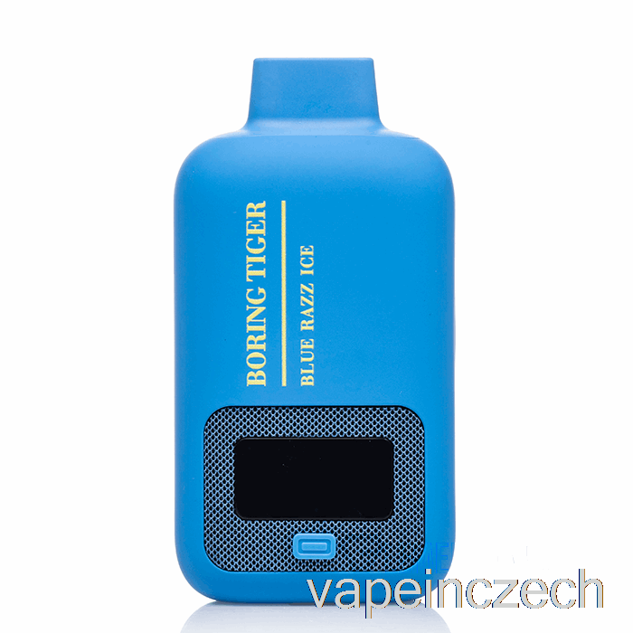 Jednorázové Modré Razz Ledové Vape Pero Luffbar Boring Tiger 25000